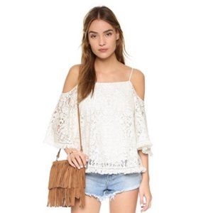 Bailey 44 Lace Cold Shoulder Top